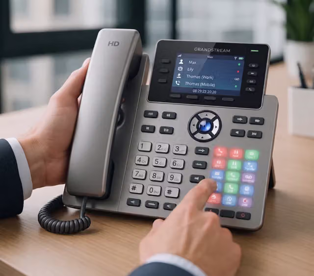 Telefonía IP y comunicaciones unificadas para empresas
